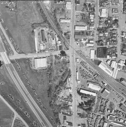 Mill Street and Healdsburg Avenue from Highway 101 to East Street--aerial views