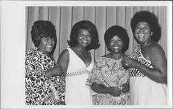 Alice Gray and daughters, Petaluma, California, about 1970