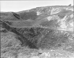 Remains of Roblar Gold Mine and surrounding area., Petaluma, California, 1967