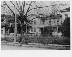 Metzger and Ludwig Houses located at 535 B Street and 429 Eighth Street, Santa Rosa, California, about 1906