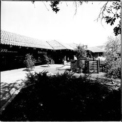 Children's playground at Sonoma Marketplace, Sonoma, California, 1980