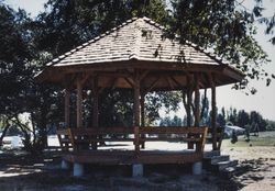 Gazebo at Ragle Ranch Regional Park in Sebastopol, California, 1982