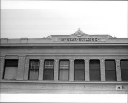 Architectural detail on 1911 portion of the McNear Building