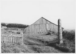 Livery stable for the former Black Point Hotel, Sea Ranch, California, 1984