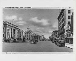 Fourth Street, Santa Rosa, California