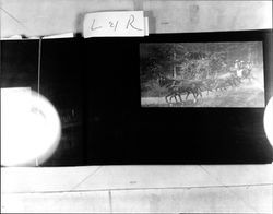 Views of Jack and Charmian London in their Studebaker wagon on their way to Oregon, June 12-September 5, 1911