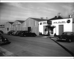 Second Street side of Kresky Manufacturing Company, Petaluma, California, about 1946