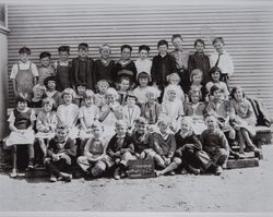 Cinnabar School, first and second grades, Petaluma, California, 1925