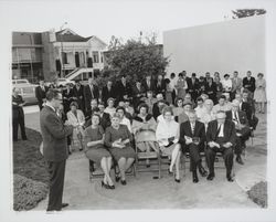 Dedication of YMCA building, Santa Rosa, California, 1964