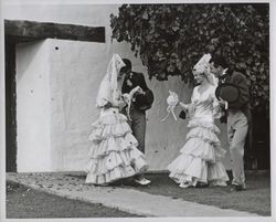 Reenactment of the Vallejo and Haraszthy double wedding at the Valley of the Moon Vintage Festival