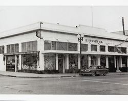 M. Vonsen Company building, Petaluma, California, about 1954