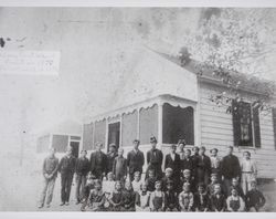 Students of Stony Point School, Class of 1906, Sonoma County, California, 1906