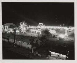 Nightime at the Sonoma County Fair