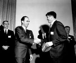 City of Santa Rosa Awards of merit being given to individuals, Santa Rosa, California, 1966