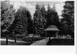 Entrance to Guernewood Park, Guerneville, California