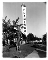 Jayne Mansfield at the Flamingo, Santa Rosa, California, 1960