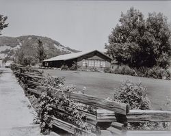 Unidentified clubhouse in Sonoma County, California, 1950s