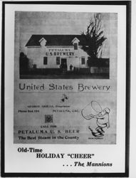 United States Brewery, Petaluma, California, about 1903