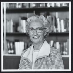 Portrait of Frances G. Murphy, Assistant Director of the Library, Santa Rosa