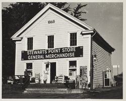 Stewarts Point Store, Stewarts Point, California, about 1970