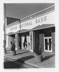 Lincoln National Bank, Santa Rosa, California, 1964