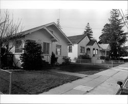 Houses at 25, 27, and 31 Howard Street, Petaluma, California, 1978