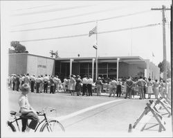 Dedication of Healdsburg City Hall, Healdsburg, California, 1961