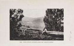 Jack London contemplating his Beauty Ranch