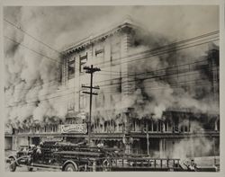 Rosenberg Department Store fire of May 8, 1936 in Santa Rosa, California