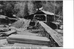 Saw mill, Camp Meeker, Cal