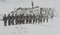 Marching unit in the Rose Parade