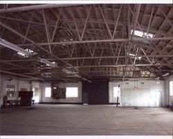 Former service department of the Auto World Building at 115 Petaluma Blvd. South, Petaluma, California, Sept. 25, 2001