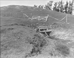 Remains of Roblar Gold Mine and surrounding area., Petaluma, California, 1967