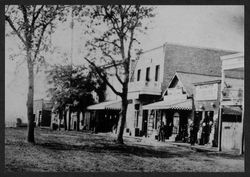 West Street, Healdsburg, California, 1868