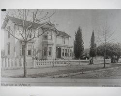 Home of George E. and Eliza Guerne, Santa Rosa, California, about 1890