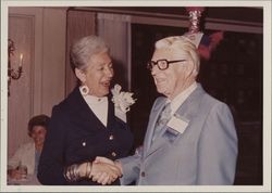 Helen Putnam with attendees and staff of the California Cities Conference, San Diego, California, Oct. 1976