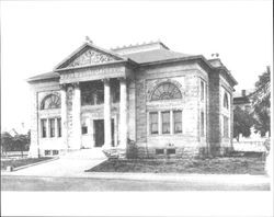 New Carnegie Library, Petaluma, California, 1904