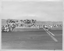 Funny car racing, Cotati, California, about 1960