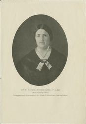 Senora Francisca Benicia Carrillo Vallejo--wife of General Vallejo