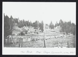 Clar Ranch, looking northwest across Mays Canyon Creek