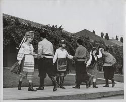 Fort Ross Russian dancers at the Valley of the Moon Vintage Festival