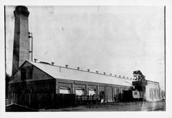 Western Refrigerating Company building, Petaluma, California, about 1905