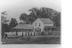 Godfrey Taylor family at their home on Taylor Lane