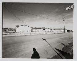 Homes being built on Santa Barbara Drive, Rohnert Park, California, 1961