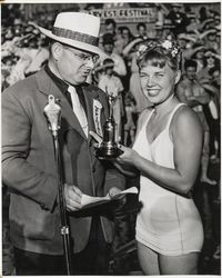 Leon Adams and Lillian Paige, Santa Rosa, California, 1946