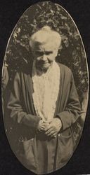 Mother of Tessie Smith, Mrs. Smith, Santa Rosa, California, about 1920