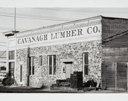 Cavanagh Lumber Company, Petaluma, California, about 1954