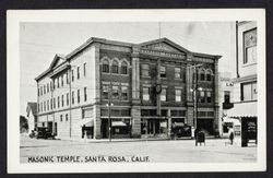 Masonic Temple, Santa Rosa, California