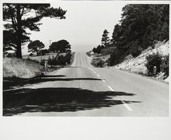 California Highway 1 at the north end of Salt Point State Park, about 1969
