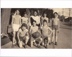 Saint Vincent's Academy basketball team, Petaluma, California, Petaluma, California, 1932